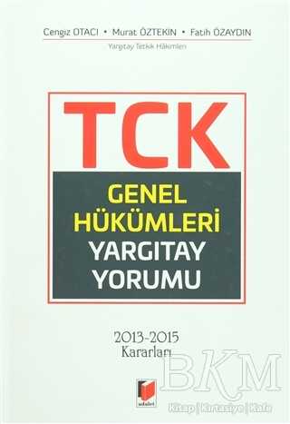 TCK Genel Hükümleri Yargıtay Yorumu - Cengiz Otacı kitap kapağı
