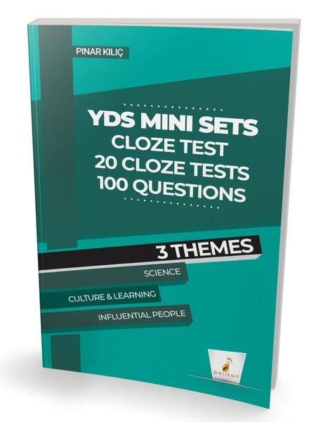 YDS Mini Sets Cloze Test - 20 Cloze Tests 100 Questions | Pelikan Yayınları (İnce Kapak)  - Resim 1