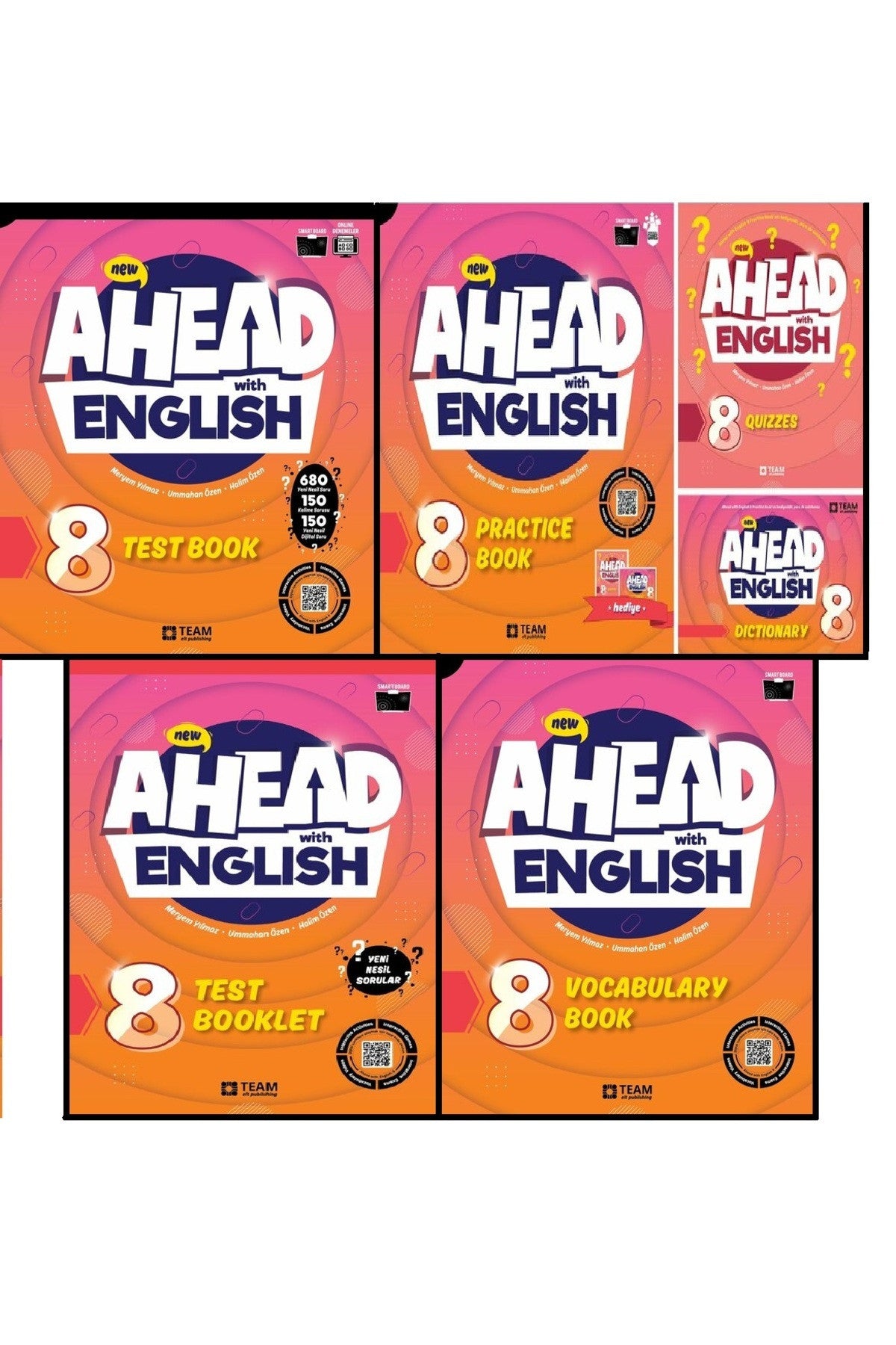 Team Elt Publıshıng Ahead Wıth Englısh 8. Sınıf Tam Set kitap kapağı