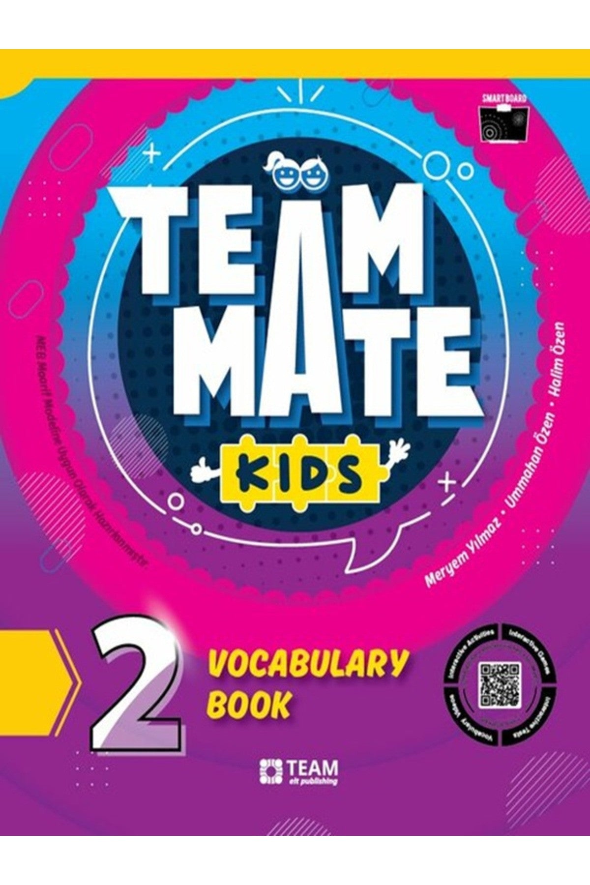 Teammate Kids 2 Vocabulary Book - Komisyon kitap kapağı