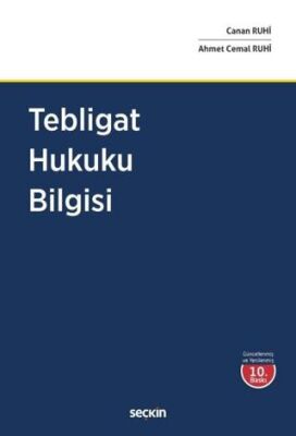 Tebligat Hukuku Bilgisi - Ahmet Cemal Ruhi kitap kapağı