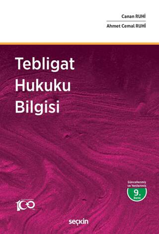 Tebligat Hukuku Bilgisi - Canan Ruhi kitap kapağı