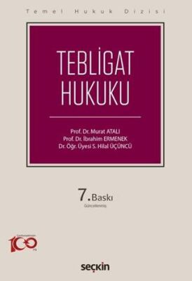Tebligat Hukuku THD - Murat Atalı kitap kapağı