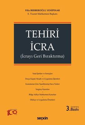 Tehiri İcra - Filiz BERBEROĞLU YENİPINAR kitap kapağı