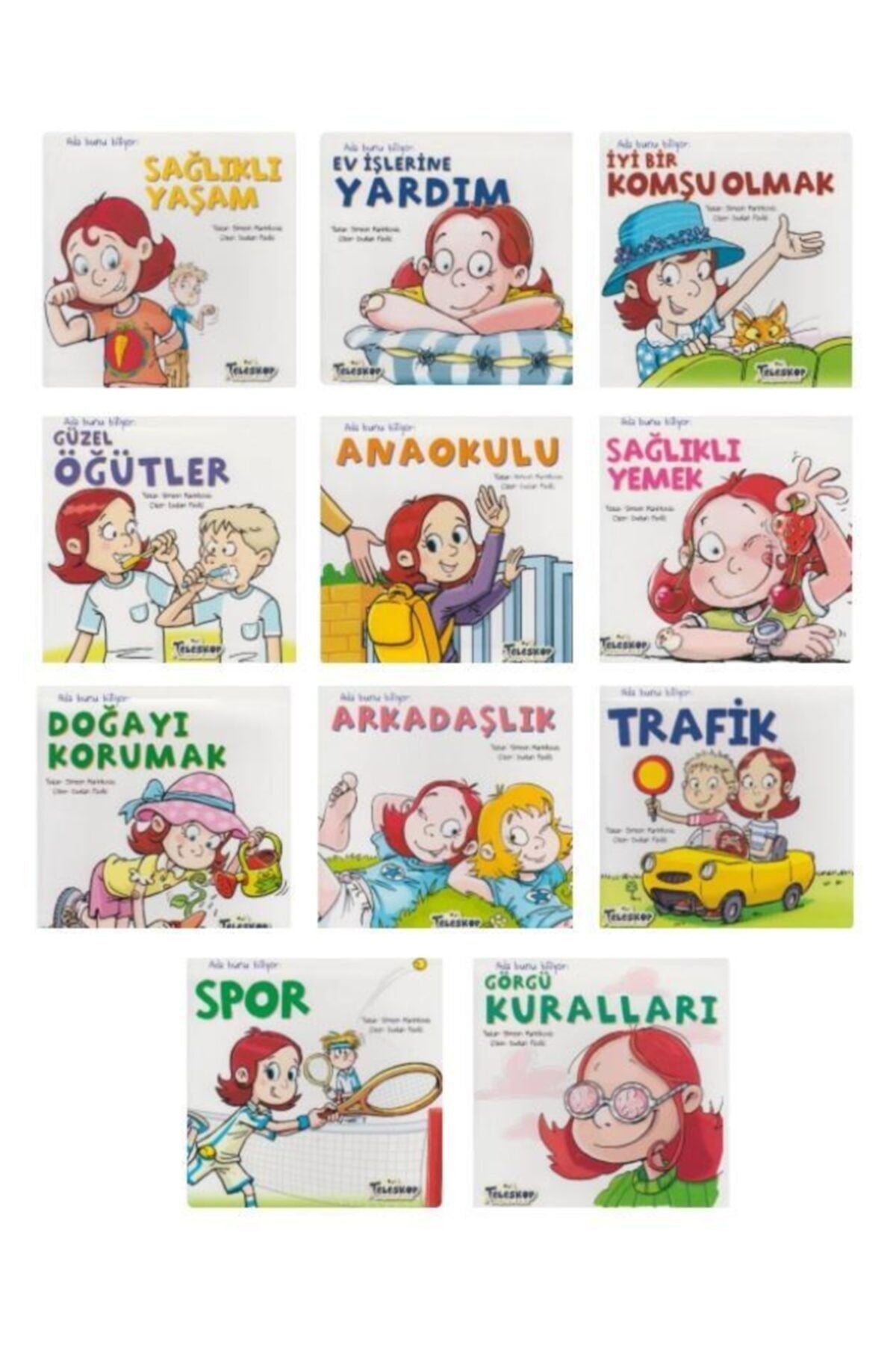 Teleskop Popüler Bilim Ada Bunu Biliyor Serisi 11 Kitap kitap kapağı
