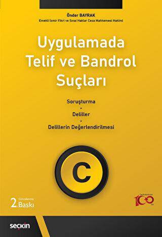 Telif ve Bandrol Suçları - Önder Bayrak kitap kapağı