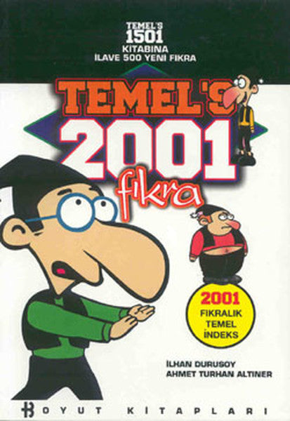Temels 2001 Temel Fıkra - Ahmet Turhan Altıner kitap kapağı