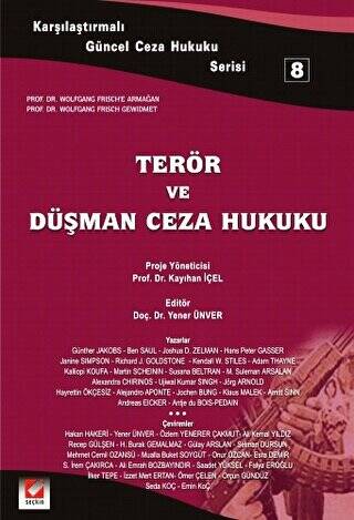 Terör ve Düşman Ceza Hukuku - Dr. Yener Ünver kitap kapağı