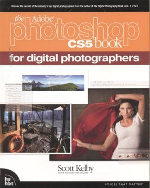 The Adobe Photoshop CS5 Book for Digital Photographers - Scott Kelby kitap kapağı