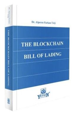 The Blockchain Bill Of Lading - Alperen Furkan Taş kitap kapağı