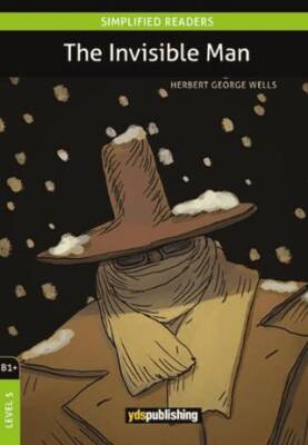 The Invisible Man B1 - Level 5 - H. G. Wells kitap kapağı