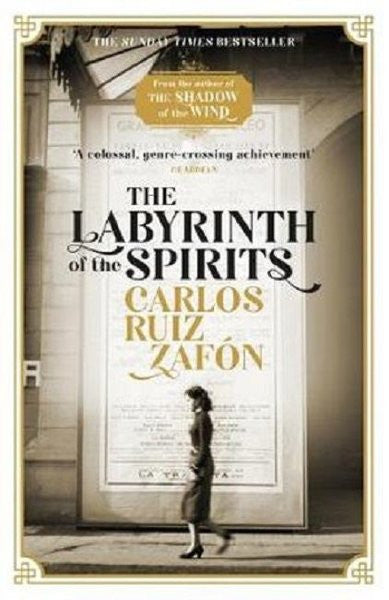 The Labyrinth of the Spirits - Carlos Ruiz Zafon kitap kapağı