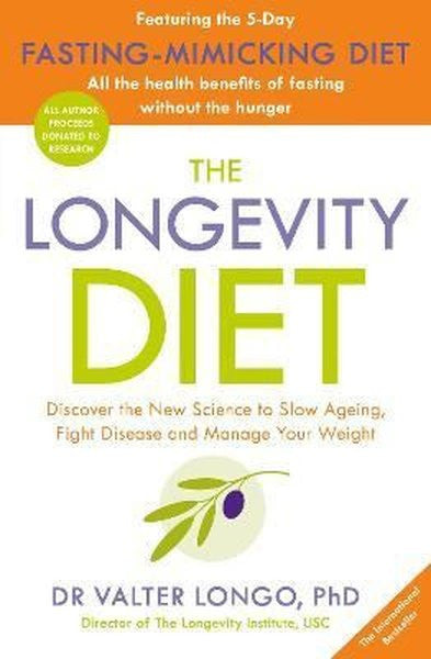 The Longevity Diet - Valter Longo kitap kapağı