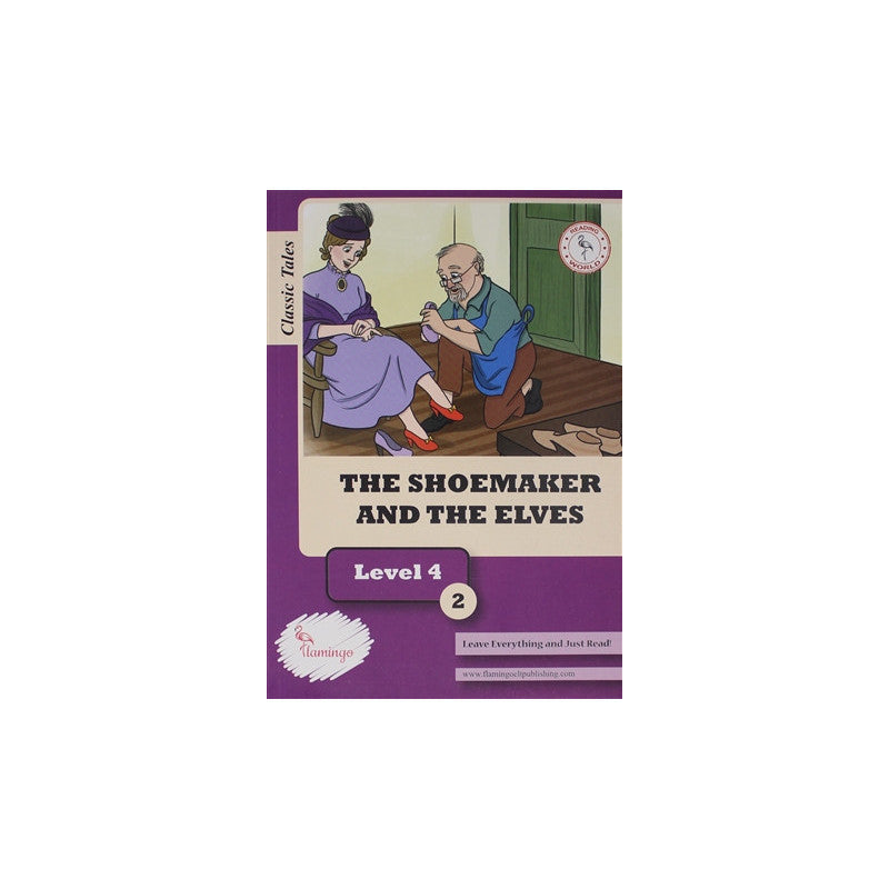 The Shoemaker And The Elves Level 4-2 (A2) - Kolektif - Flamingo Publishing kitap kapağı