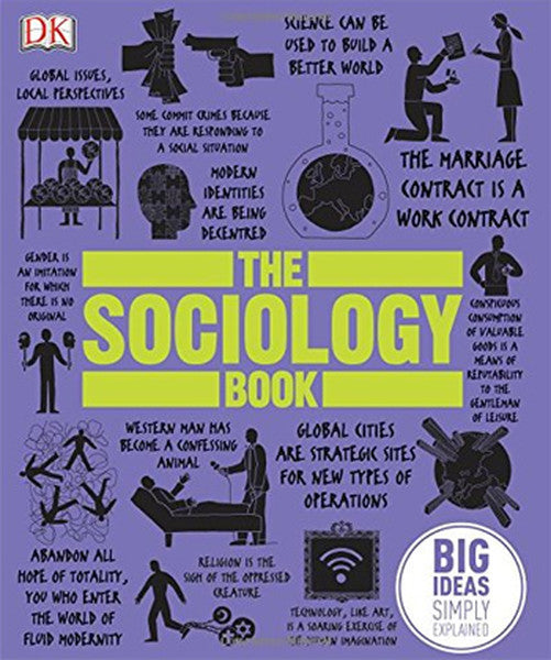The Sociology Book - Dorling Kindersley kitap kapağı