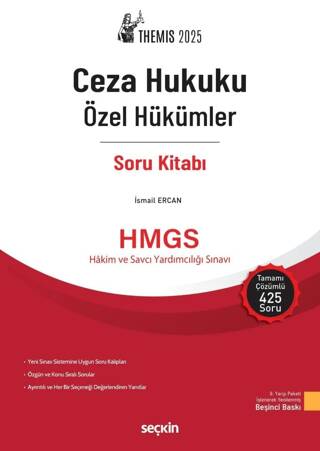 THEMIS - Ceza Hukuku Özel Hükümler Soru Kitabı - İsmail Ercan kitap kapağı