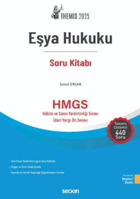 THEMIS – Eşya Hukuku Soru Kitabı - İsmail Ercan kitap kapağı