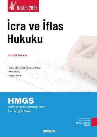 THEMIS – İcra ve İflas Hukuku Konu Kitabı - İsmail Ercan kitap kapağı