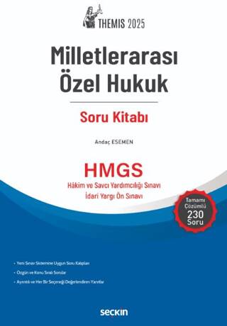 THEMIS – Milletlerarası Özel Hukuk Soru Kitabı - Andaç Esemen kitap kapağı