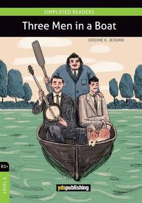 Three Men in a Boat B1 - Level 5 - Jerome K. Jerome kitap kapağı