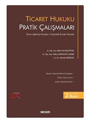 Ticaret Hukuku Pratik Çalışmaları - Betül Aktaş Ertan kitap kapağı