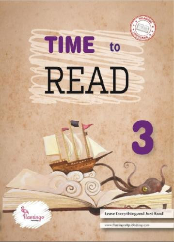 Time To Read 3 - Derya Özcan Özalan - Flamingo Publishing kitap kapağı