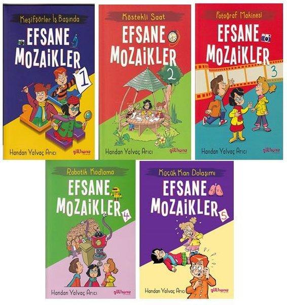 Efsane Mozaikler Serisi - 5 Kitap Takım | Gülhane (İnce Kapak)  - Resim 1