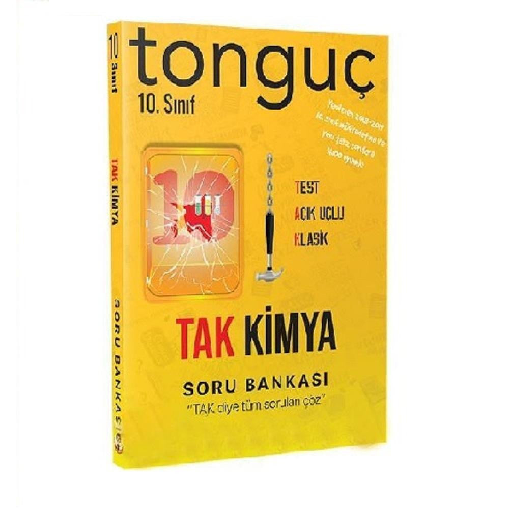 Tonguç Akademi 10. Sınıf Tak Kimya Soru Bankası kitap kapağı