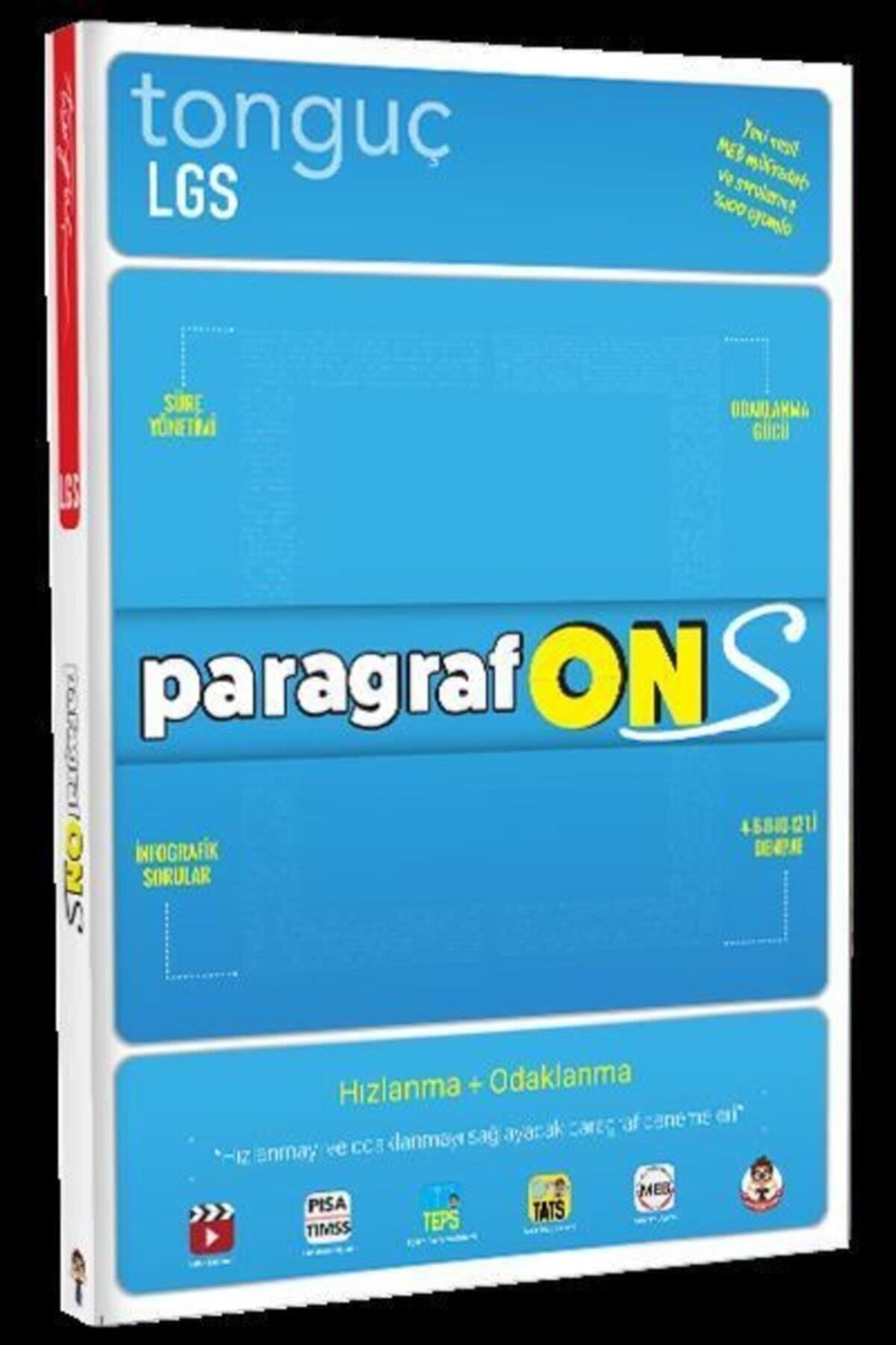 Tonguç Akademi Lgs Paragrafons Hızlanma Ve Odaklanma Denemeleri - Kolektif kitap kapağı