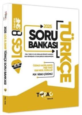 2024 8.Sınıf LGS Türkçe Yeni Nesil Soru Bankası (Sınava Hazırlık, Okula Yardımcı) - Kolektif kitap kapağı