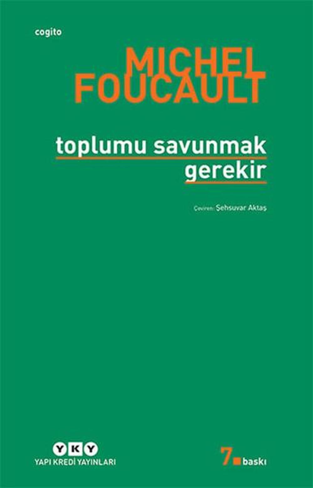 Toplumu Savunmak Gerek | Yapı Kredi Yayınları