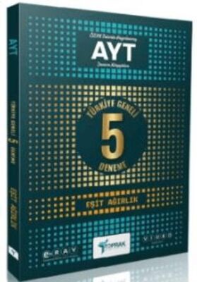 AYT Eşit Ağırlık 5 li Paket Deneme - Kolektif kitap kapağı