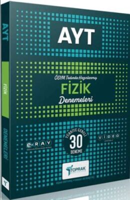 AYT Fizik Deneme Toprak Yayıncılık - Kolektif kitap kapağı