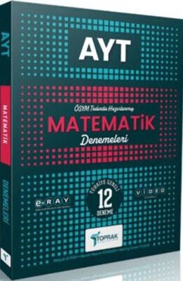 AYT Matematik Deneme Toprak Yayıncılık - Kolektif kitap kapağı