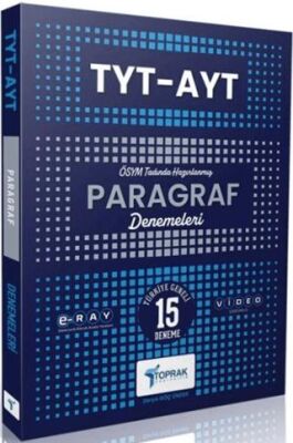 TYT AYT Paragraf Deneme Toprak Yayıncılık - Kolektif kitap kapağı