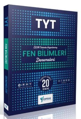 TYT Fen Bilimleri 20 li Deneme Kitabı Toprak Yayıncılık - Kolektif kitap kapağı