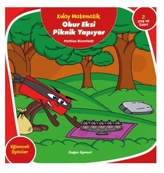 Obur Eksi Piknik Yapıyor-Kolay Matematik | Doğan ve Egmont Yayıncılık (İnce Kapak)  - Resim 1