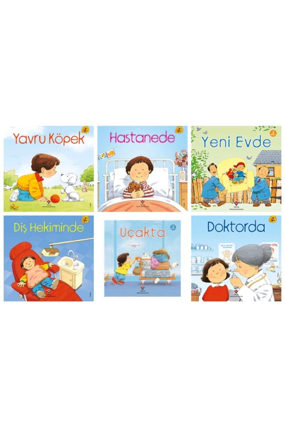 Tübitak Yayınları Tübitak Okulöncesi Kitaplığı Seti 6 Kitap 2+ Yaş kitap kapağı