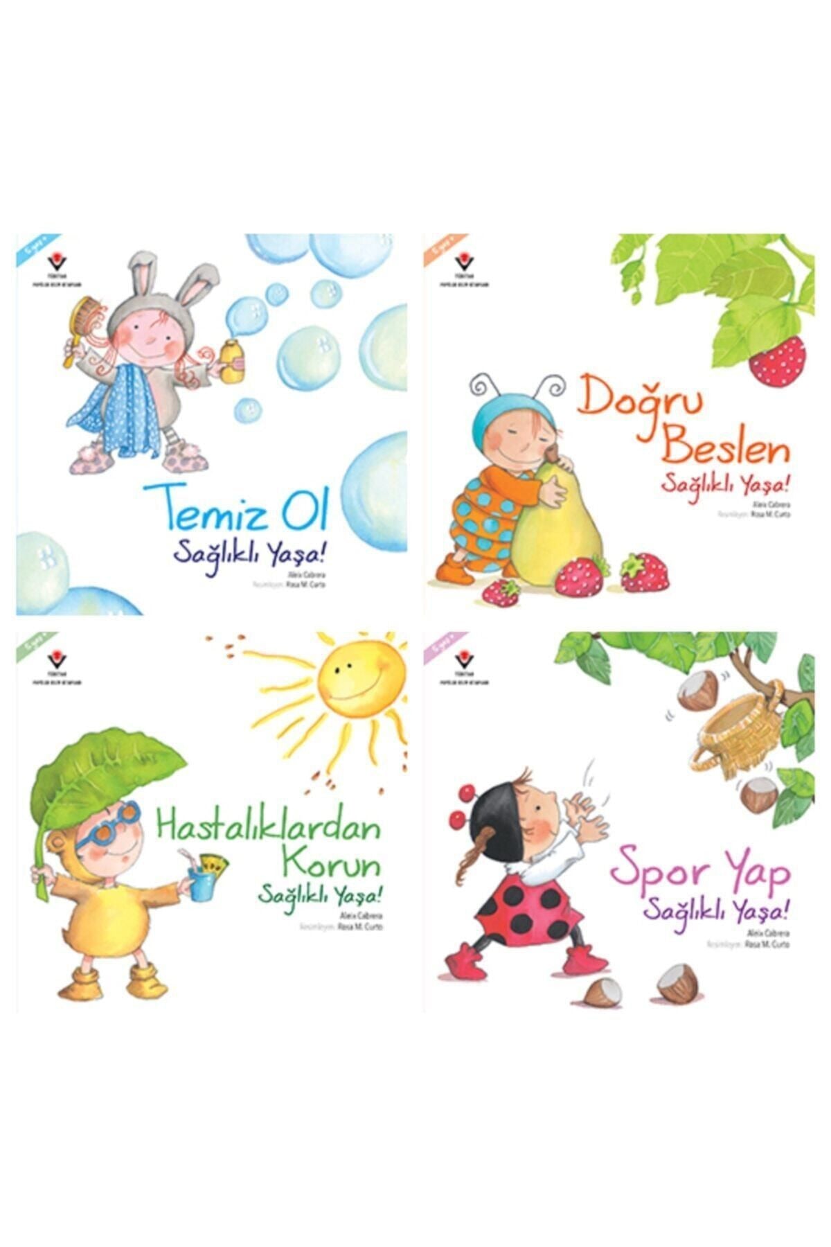 Tübitak Yayınları Tübitak Sağlılklı Yaşa Serisi 4 Kitap 5+ Yaş (Okulöncesi Ve 1.Sınıf) kitap kapağı