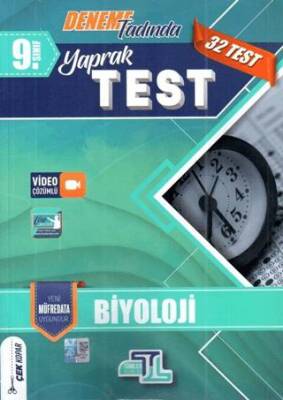 9. Sınıf Biyoloji Yaprak Test - Kolektif kitap kapağı