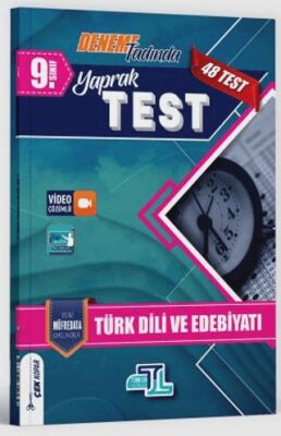 9. Sınıf Türk Dili ve Edebiyatı Yaprak Test - Komisyon kitap kapağı