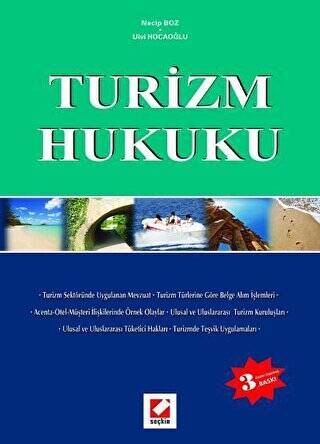 Turizm Hukuku - Necip Boz kitap kapağı