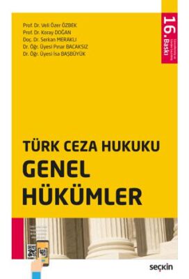 Türk Ceza Hukuku Genel Hükümler - İsa BAŞBÜYÜK kitap kapağı