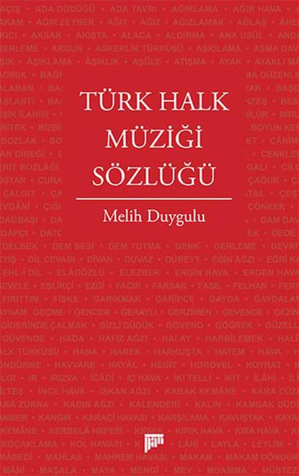 Türk Halk Müziği Sözlüğü | Pan Yayıncılık