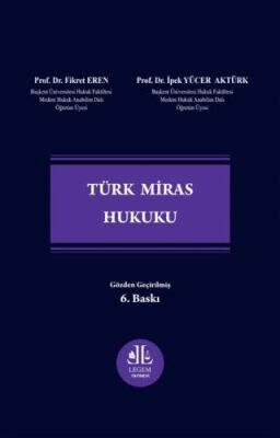 Türk Miras Hukuku - Fikret Eren kitap kapağı
