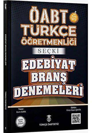 ÖABT Türkçe Edebiyat Seçki Branş Denemeleri Çözümlü - Asım Kara kitap kapağı