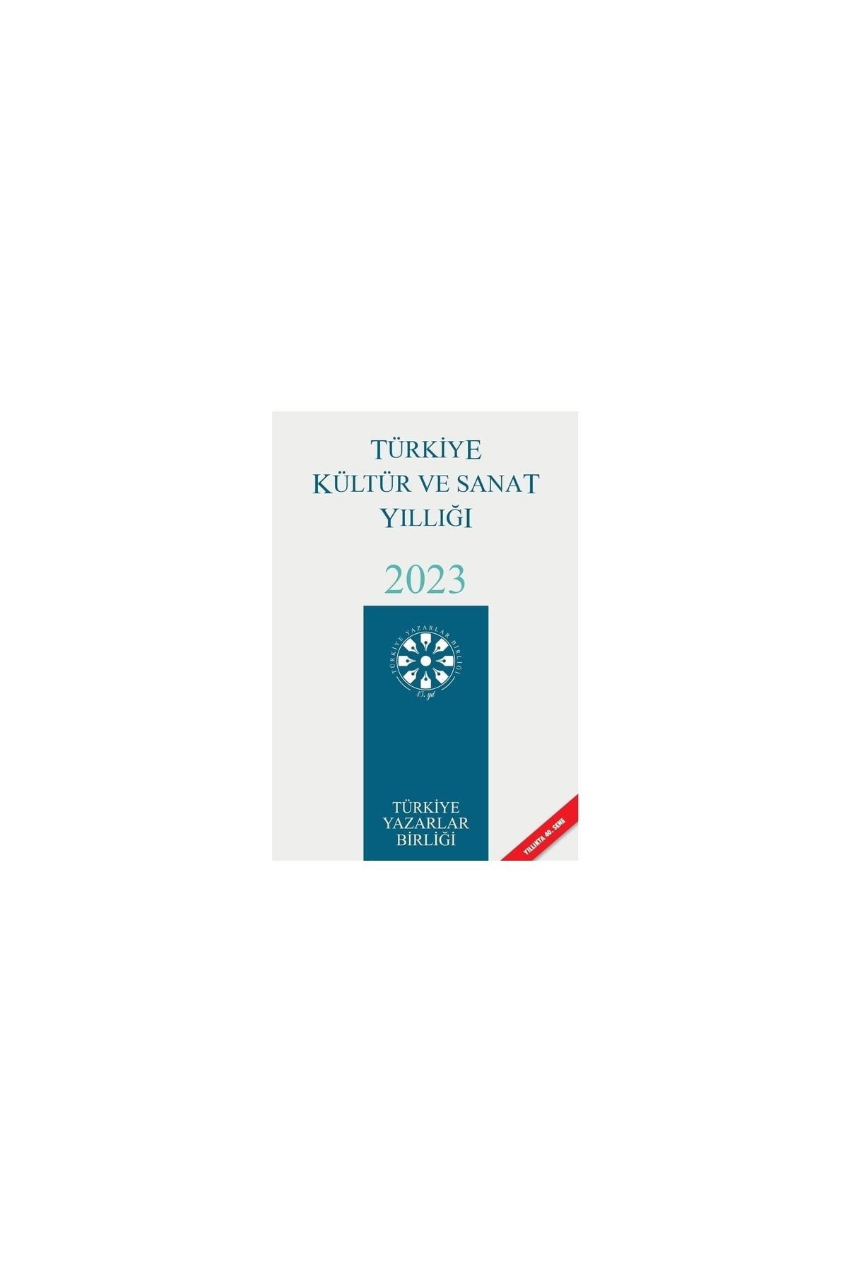 Türkiye Kültür Ve Sanat Yıllığı 2023 kitap kapağı
