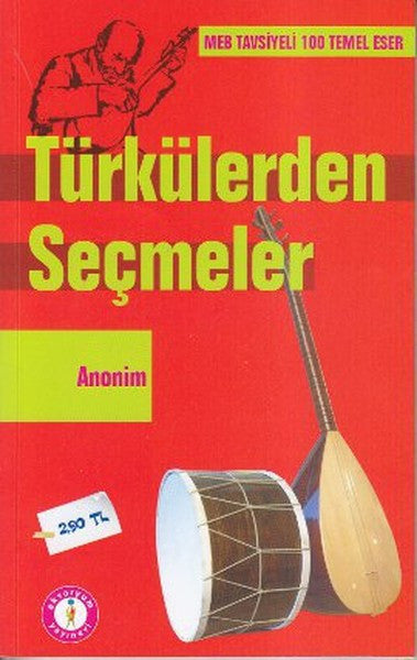 Türkülerden Seçmeler - Anonim kitap kapağı