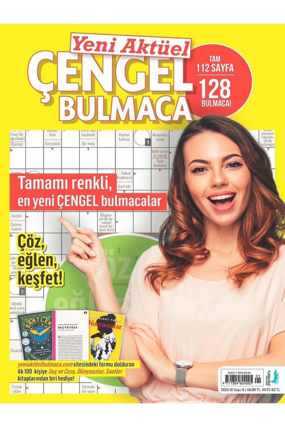 Turkuvaz Dergi Yeni Aktüel Çengel Bulmaca Sayı 1 | Turkuvaz Dergi