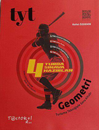 Test Okul Yayınları Turlama Tekniğiyle TYT Geometri Soru Kitabı - Rafet Özdemir kitap kapağı